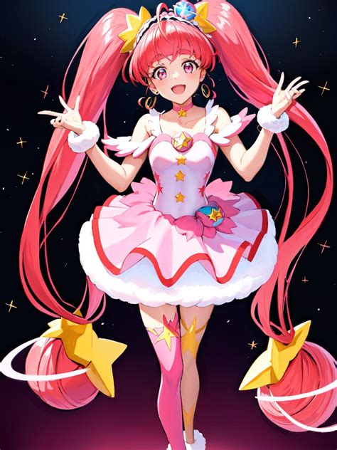 Ai Art Lora Model Cure Star Startwinkle Pretty Cure スタートゥインクルプリキュア