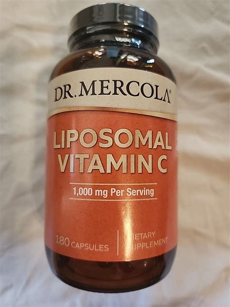 Dr Mercola Liposomal Vitamin C Mg Per Serving Count