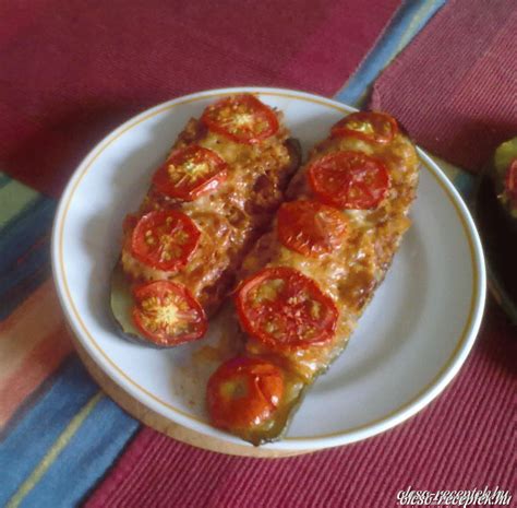 Töltött cukkini recept Keményné Ági konyhájából Receptneked hu