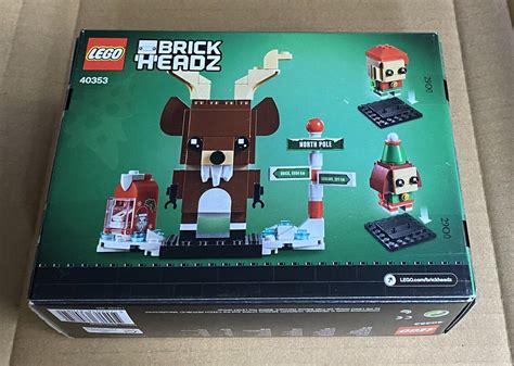 Lego Brickheadz Reindeer Elf And Elfie For Sale Online Ebay