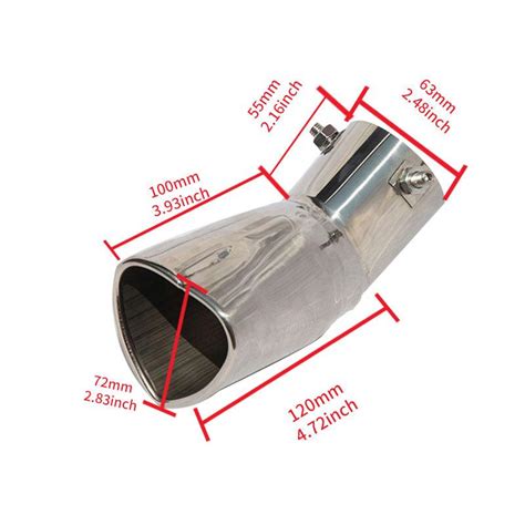 100mm Stainless Steel Exhaust Pipe Edusvetgobgt