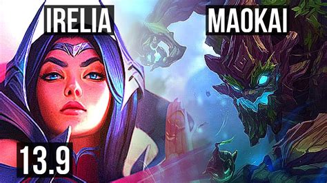 Irelia Vs Maokai Top 7 Solo Kills 7 1 2 400 Games Kr Master