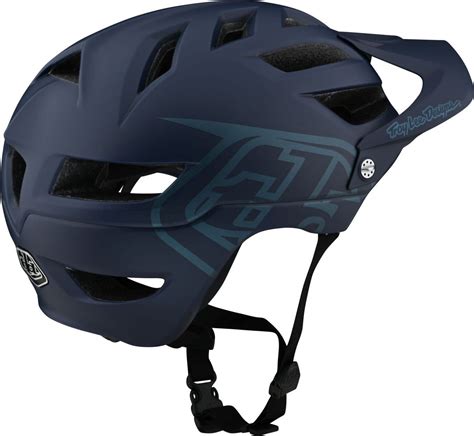 Troy Lee Designs A Drone Dark Slate Helm Blau Alltricks De