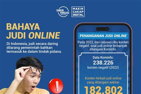 Bahaya Judi Online Infografik Katadata Co Id