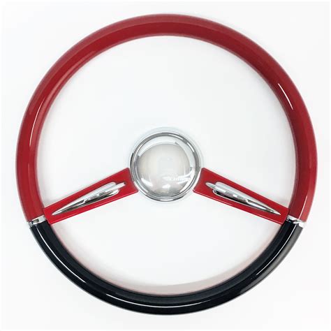 Check out this Custom(er) Designed #Gazelle steering wheel with Risky Red & Simply Black “V ...