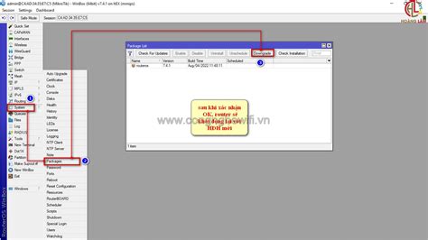 H Ng D N Upgrade V Downgrade Router Os Mikrotik