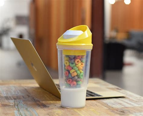 Eat Cereal Anywhere, Anytime with the CrunchCup