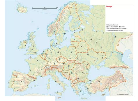 Carte Mute Europa 1