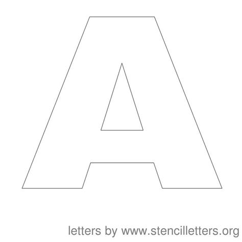 Stencil Letters 12 Inch Uppercase Stencil Letters Org Large Letter Stencils Letter Stencils