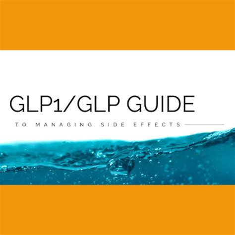 Guide to Managing GLP1/GLP Side Effects - Etsy