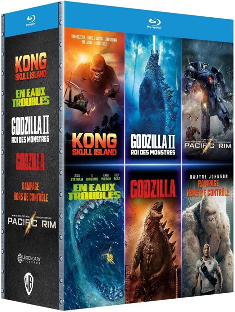 Coffret Godzilla Roi Des Monstres Kong Skull Island Rampage