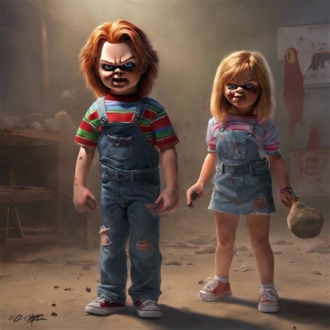 Chucky and Tiffany’s children Glen and | Fanart