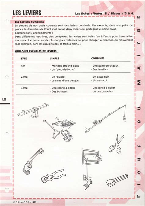 2 Les leviers combinés Robotique 92