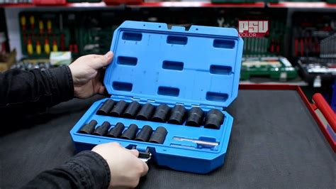 Набор головок для поврежденных болтов и гаек 16 пр. Vertul VR50927B ...