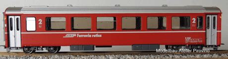 Pirovino Modellbau Atelier Rhb Ew Iii B In Rot