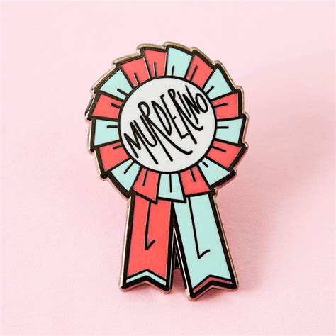 Murderino Enamel Pin Punkypins