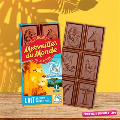 Le chocolat Merveilles du Monde de Nestlé merveilles du monde chocolat