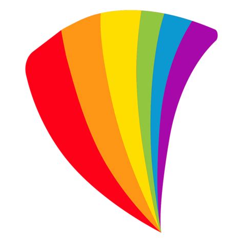 Flag Fan Rainbow Lgbt Sticker Png And Svg Design For T Shirts