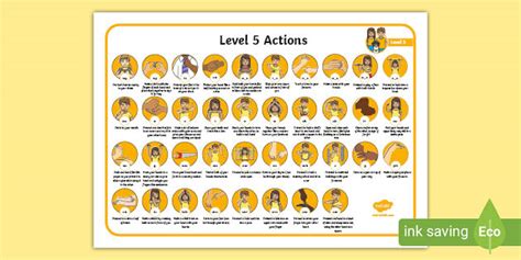 Level 5 Action Sound Mat Twinkl Phonics Teacher Made