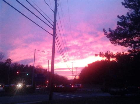 IMAGE: Red Sky at Night | Concord, NH Patch