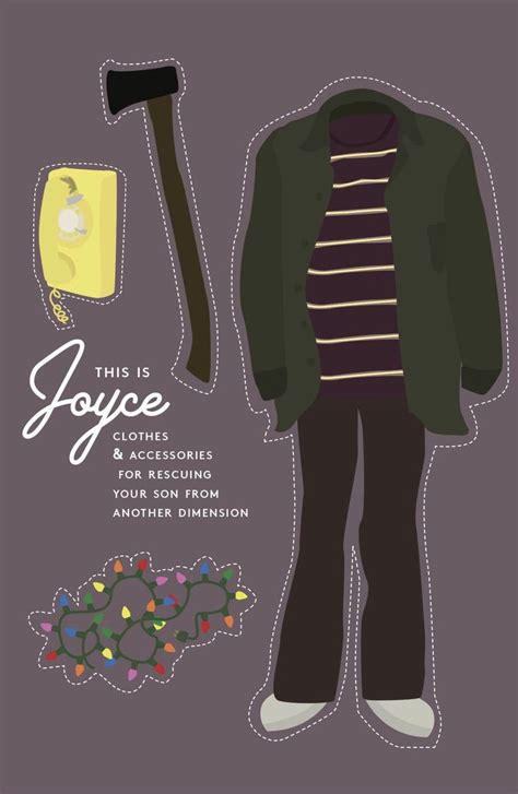 Stranger Things Joyce Byers By Thelassoedmoon Etsy Stranger Things