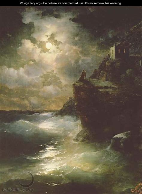 Moonlight - Ivan Konstantinovich Aivazovsky - WikiGallery.org, the largest gallery in the world