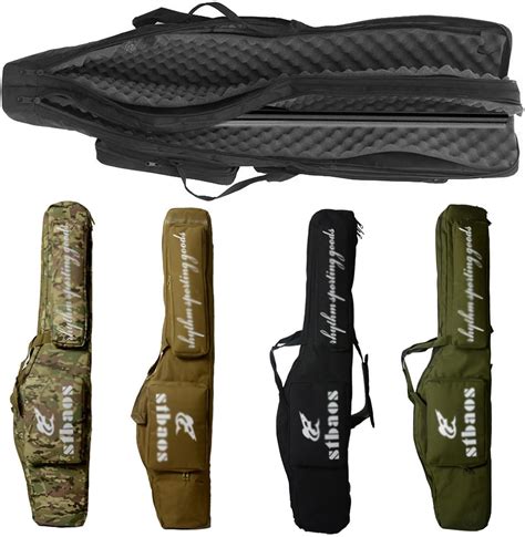 Ansnow Soft Double Rifle Case 120cm47inch Padded Double Gun Bag For