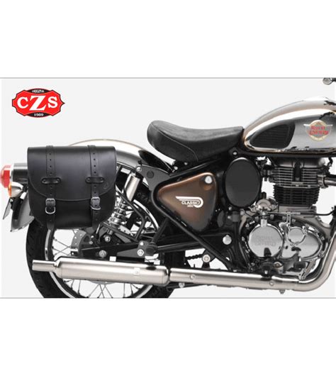 Set Of Saddlebags For Meteor 350 Royal Enfield