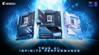 GIGABYTE Unveils AORUS Z890 Motherboards With AI Enhanced Innovations