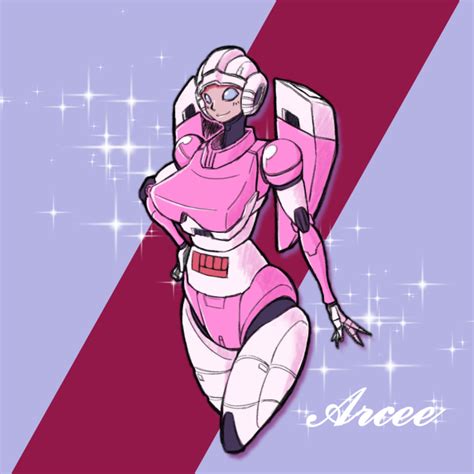 The Big Imageboard Tbib 1girl Arcee Blue Eyes Breasts Large Breasts