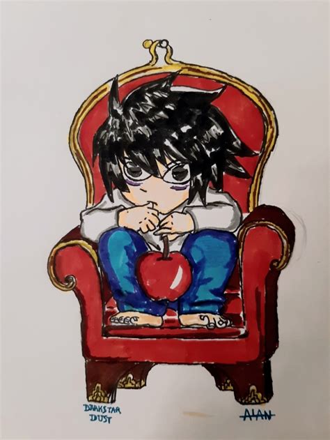 Chibi L Death Note By Artastic Cw On Deviantart