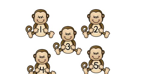 5 Little Monkeys FINAL.pdf | 5 little monkeys, Five little monkeys ...