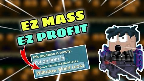 Ez Mass Ez Profit Cuy Growtopia Profit Youtube