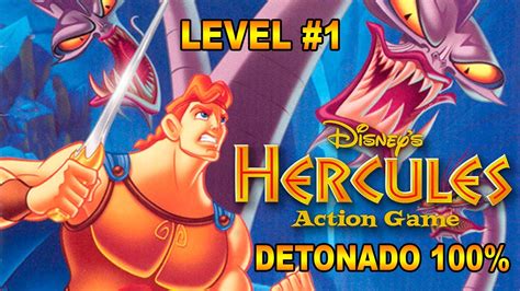 Ps1 Disneys Hercules Level 1 Dificuldade Herculean