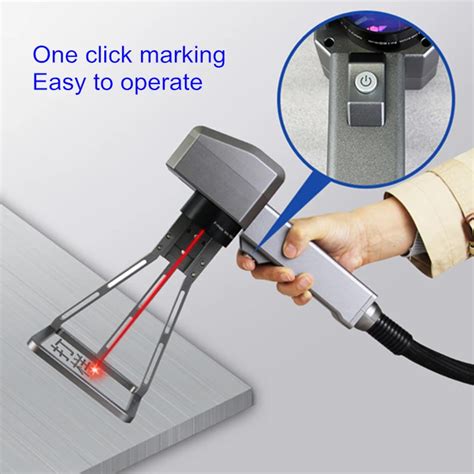 Wireless Handheld Lithium Battery Fiber Laser Marking Engraving Machine