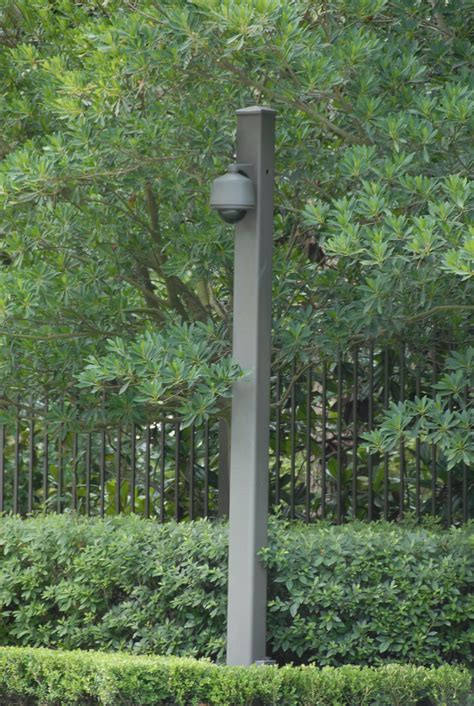 Commercial Lighting Poles for Outdoor Security Camera