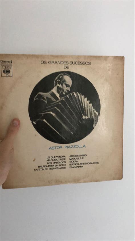 Grandes Sucessos De Astro Piazzolla Em Excelente Estado Lp Produto