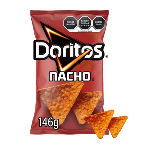 Botana Sabritas Doritos Nacho Con Queso Sabor Chile 146 G Walmart