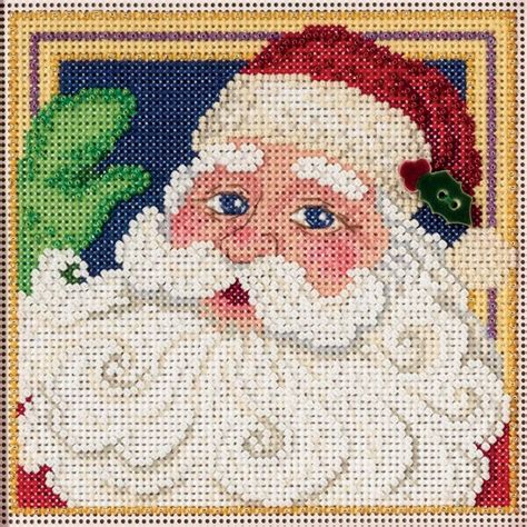 Mill Hill Buttons Beads Jolly St Nick Santa Cross Stitch Beaded