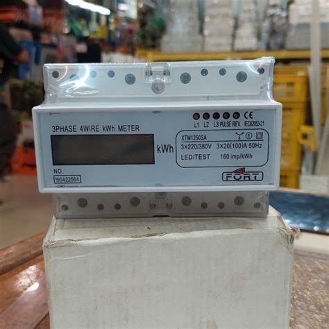 Jual Kwh Meter 3 Phase Digitalkwh Meter 3phase Digital Ct Xtm1250sa Shopee Indonesia