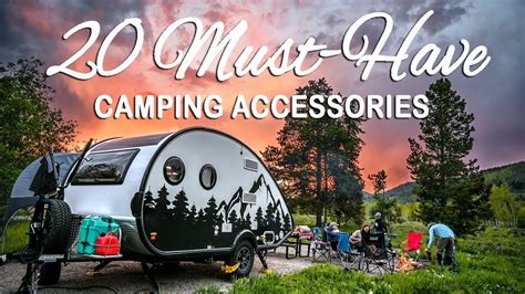 20 Must Have Camping Accessories For Rv Owners Youtube