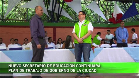 NUEVO SECRETARIO DE EDUCACION GOBIERNO DE LA CIUDAD YouTube