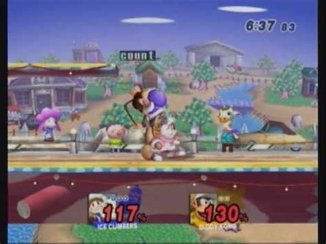 Ssbb Tic Singles Pools Lain Ice Climbers Vs Count Diddy Kong