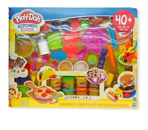 Pastilina Play Doh Set De Para Cocinar Banquete De Lujo Envío gratis