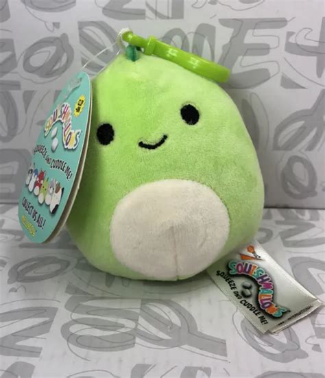 Squishmallows Danny The Dinosaur Clip On Plush New With Tags