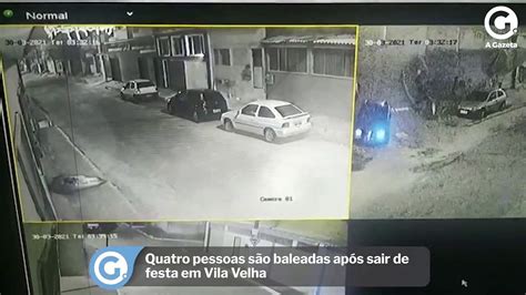 Quatro Pessoas São Baleadas Após Sair De Festa Em Vila Velha Vídeo