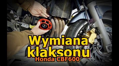 Wymiana Klaksonu W Motocyklu Honda CBF600 Przygotowania Do Sezonu