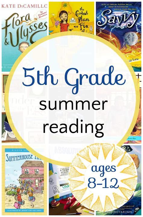 5th Grade Reading Book Lists