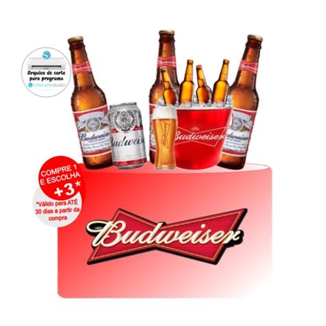 Arquivo De Corte Topo De Bolo Bebida Budweiser Boteco Elo