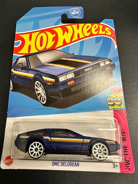 Hot Wheels DMC Delorean HW The 80s 8 10 Etsy